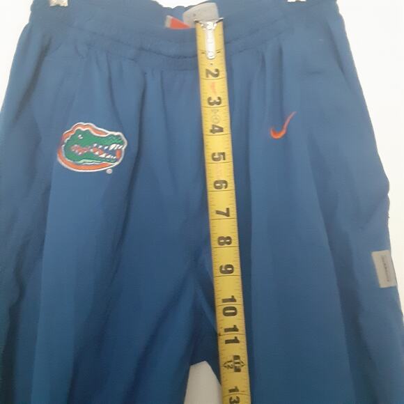 Nike Florida Gators On Field Track Training Pants Ankle Zip Men's S Blue Warmup - Picture 12 of 13